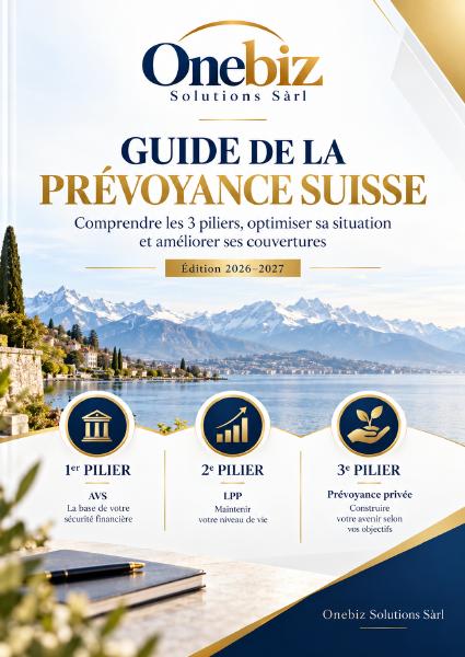 Couverture : Guide de la prévoyance suisse 2026–2027