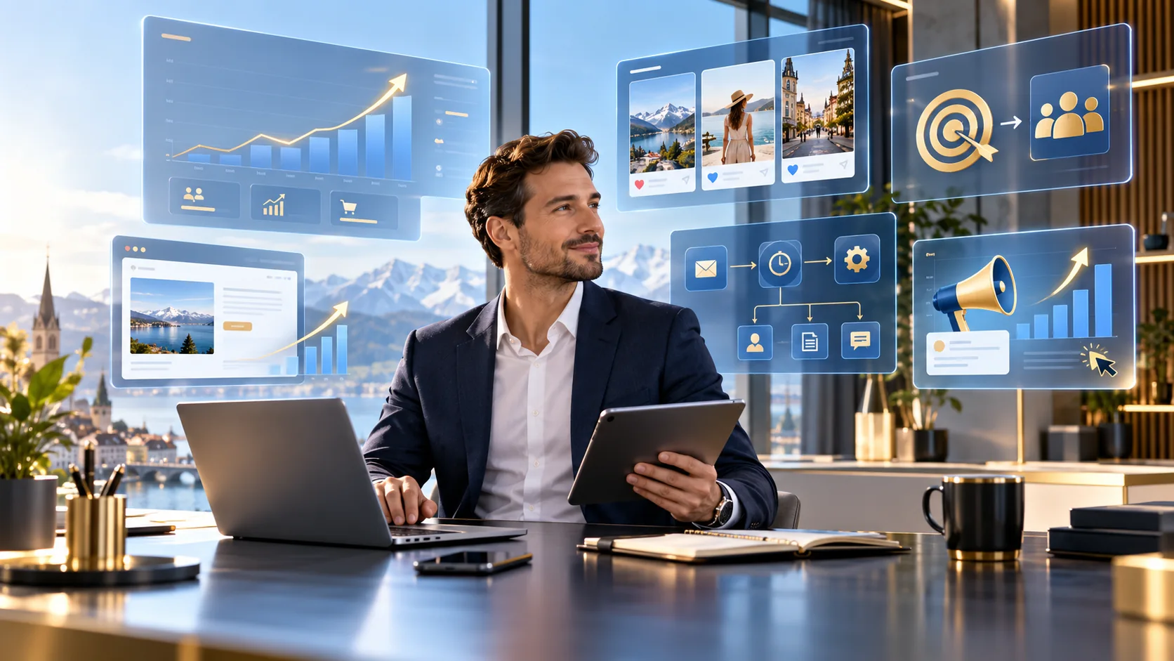 Marketing digital et solutions numériques pour entreprises